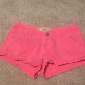 Hollister pink shorts